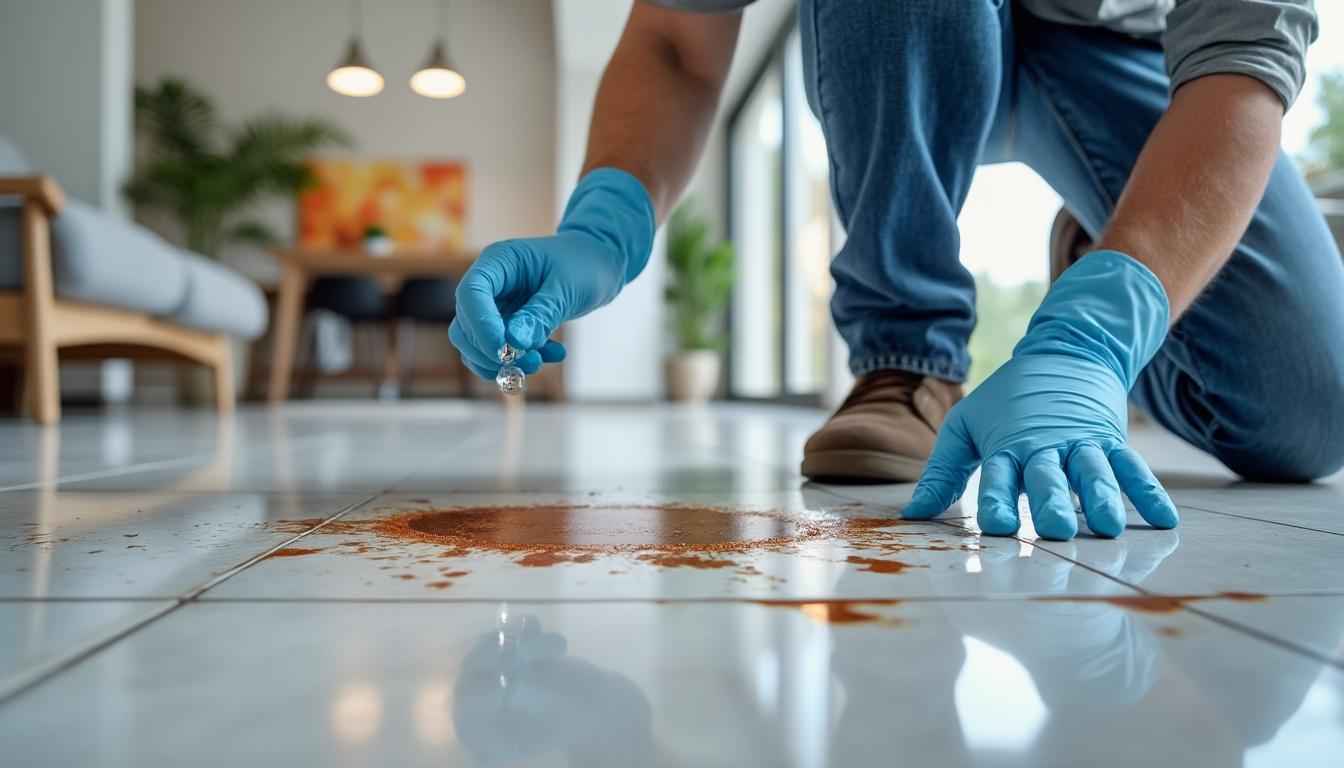 découvrez des méthodes efficaces et simples pour éliminer les taches de rouille sur votre carrelage et redonnez-lui son éclat d'origine.