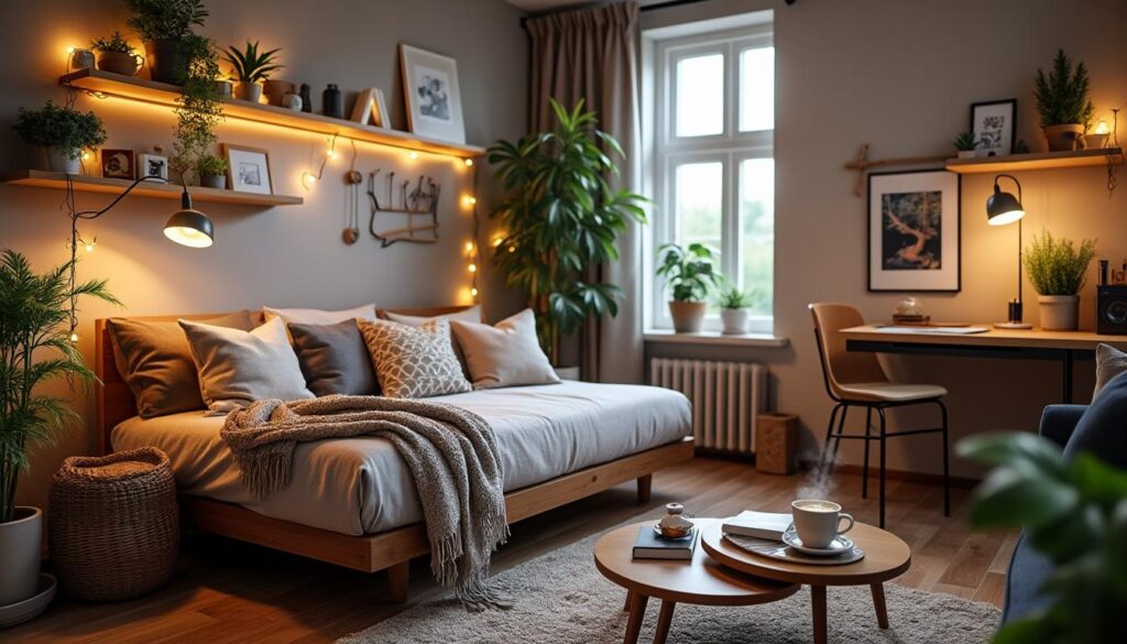 découvrez 10 astuces ingénieuses pour transformer votre studio en un espace chaleureux et confortable, parfait pour une vie en solo épanouie et cosy.