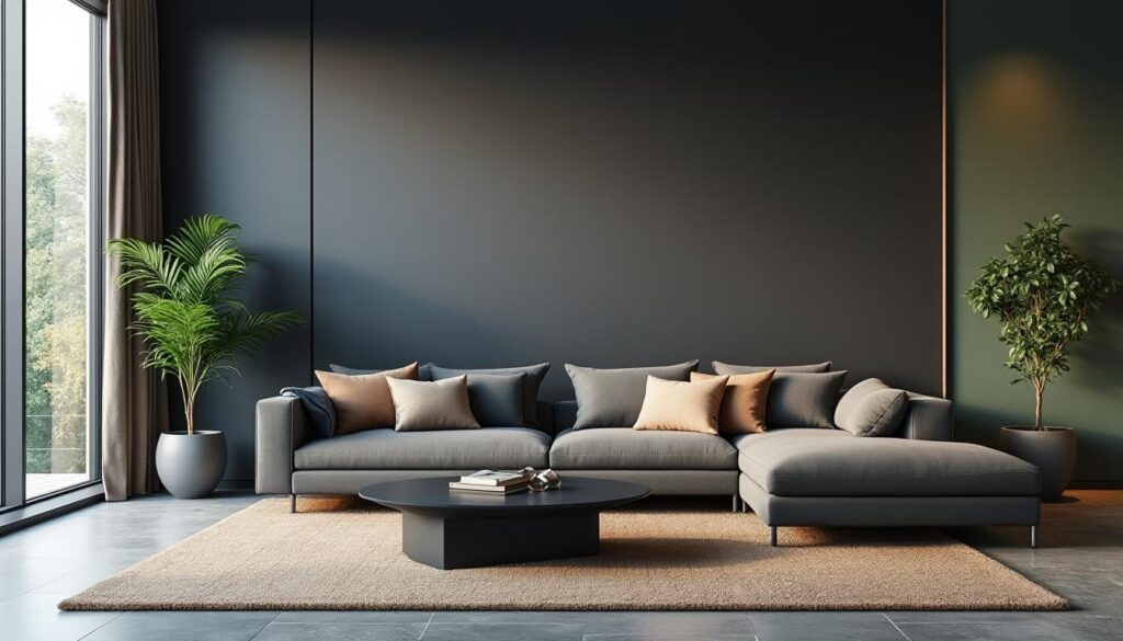 découvrez 4 teintes mates incontournables pour transformer votre salon en un espace sophistiqué et moderne, loin du brillant traditionnel.