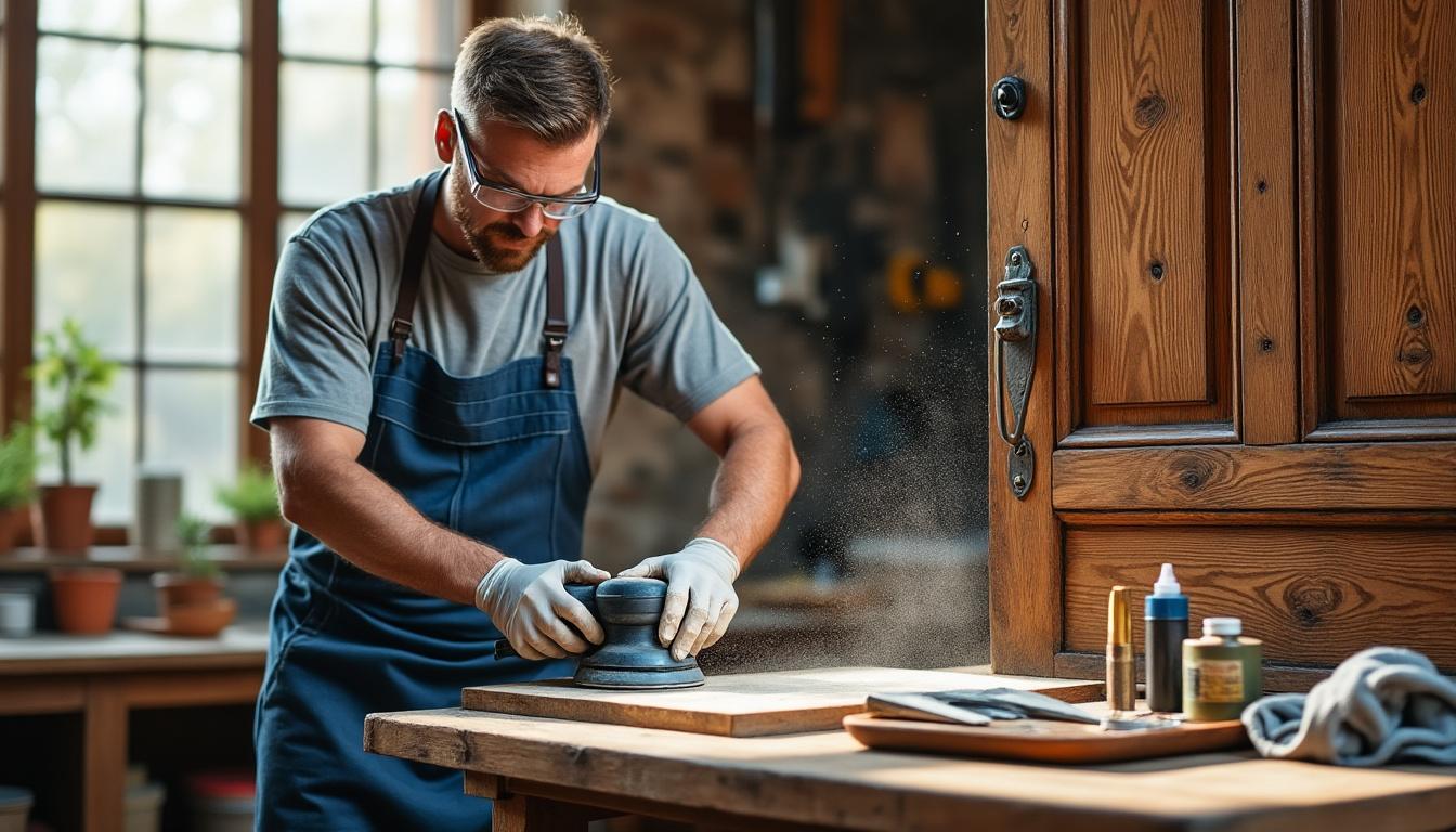 découvrez des techniques efficaces et douces pour retirer la peinture sur le bois sans l'endommager, afin de restaurer et préserver la beauté de vos surfaces en bois.