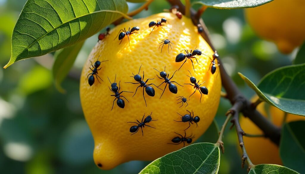 découvrez les causes de l'invasion de fourmis sur votre citronnier et apprenez des astuces efficaces pour les chasser et protéger votre arbre.