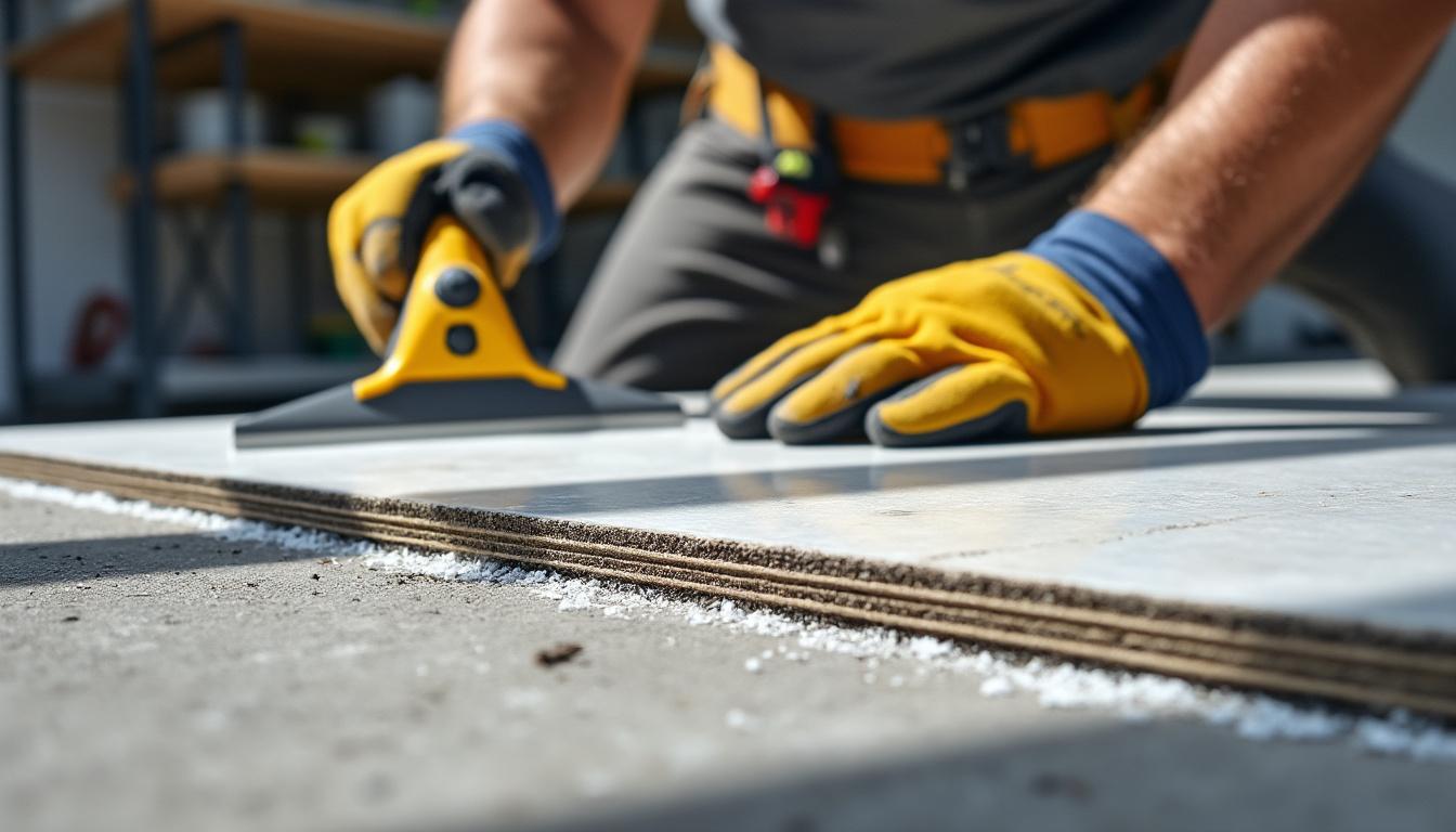 découvrez quelle épaisseur de colle choisir pour poser un carrelage de 2 cm d'épaisseur, afin d'assurer une fixation optimale et une finition durable.