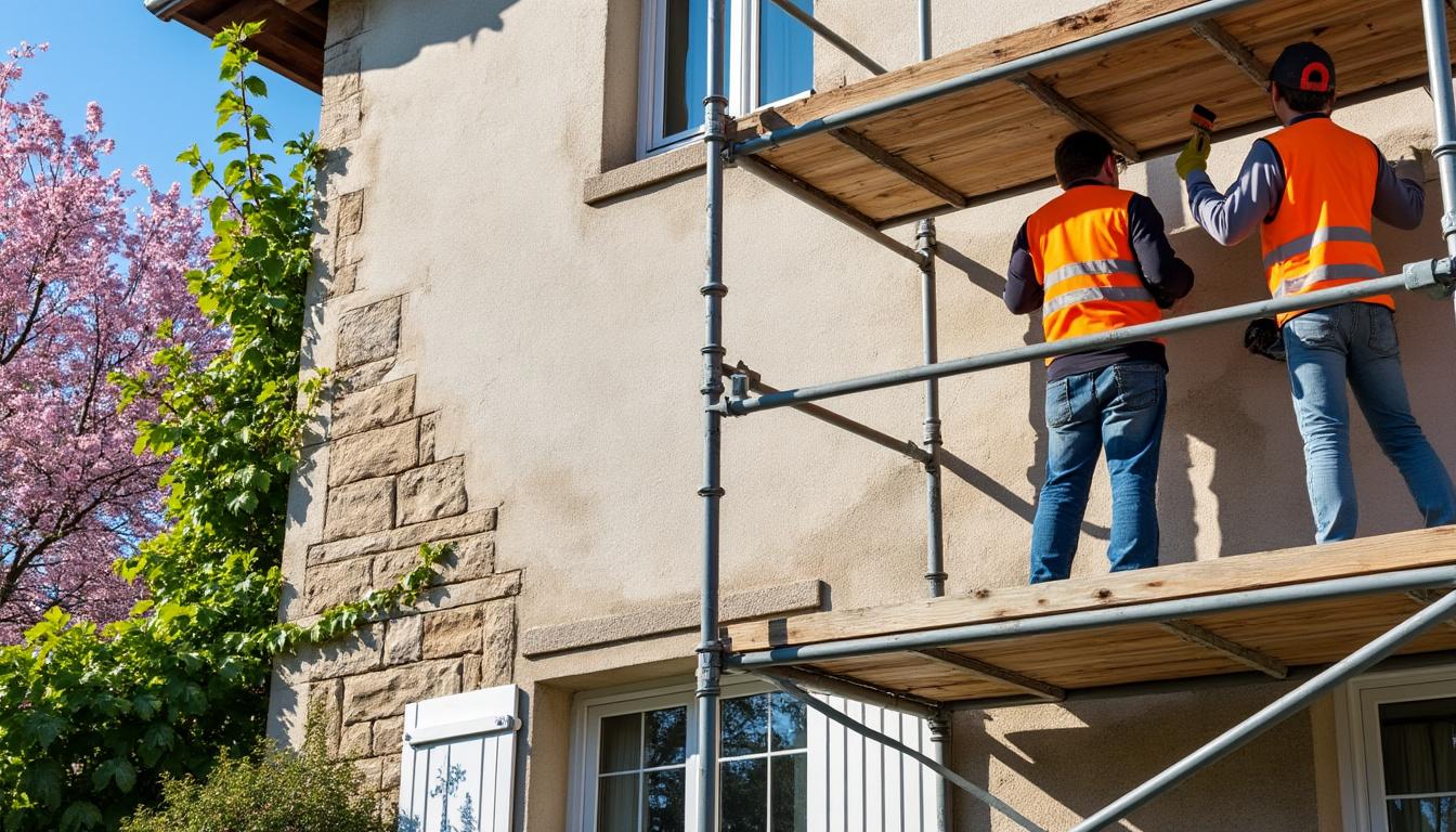 Guide complet pour peindre une façade : étapes clés, méthodes efficaces et choix des meilleurs produits 2 découvrez notre guide complet pour peindre une façade : suivez les étapes clés, appliquez des méthodes efficaces et choisissez les meilleurs produits pour un résultat durable et esthétique.