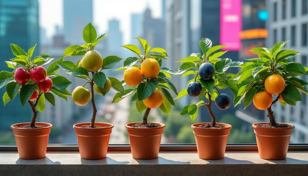 découvrez 5 variétés de fruitiers nains résistantes et productives, parfaites pour les citadins sans jardin souhaitant cultiver leurs propres fruits en espace limité.