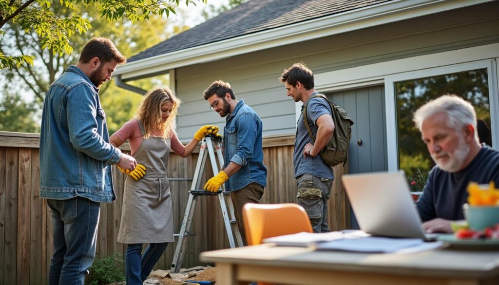indivision : comprenez qui est responsable des frais des travaux et de l’entretien dans une maison familiale pour mieux gérer les dépenses communes.
