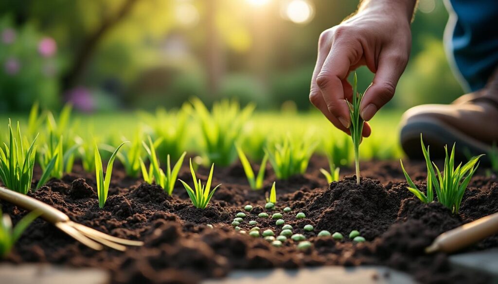 découvrez notre guide pratique pour semer du gazon avec succès : conseils sur le meilleur moment et les techniques efficaces pour obtenir une pelouse verdoyante et en pleine santé.