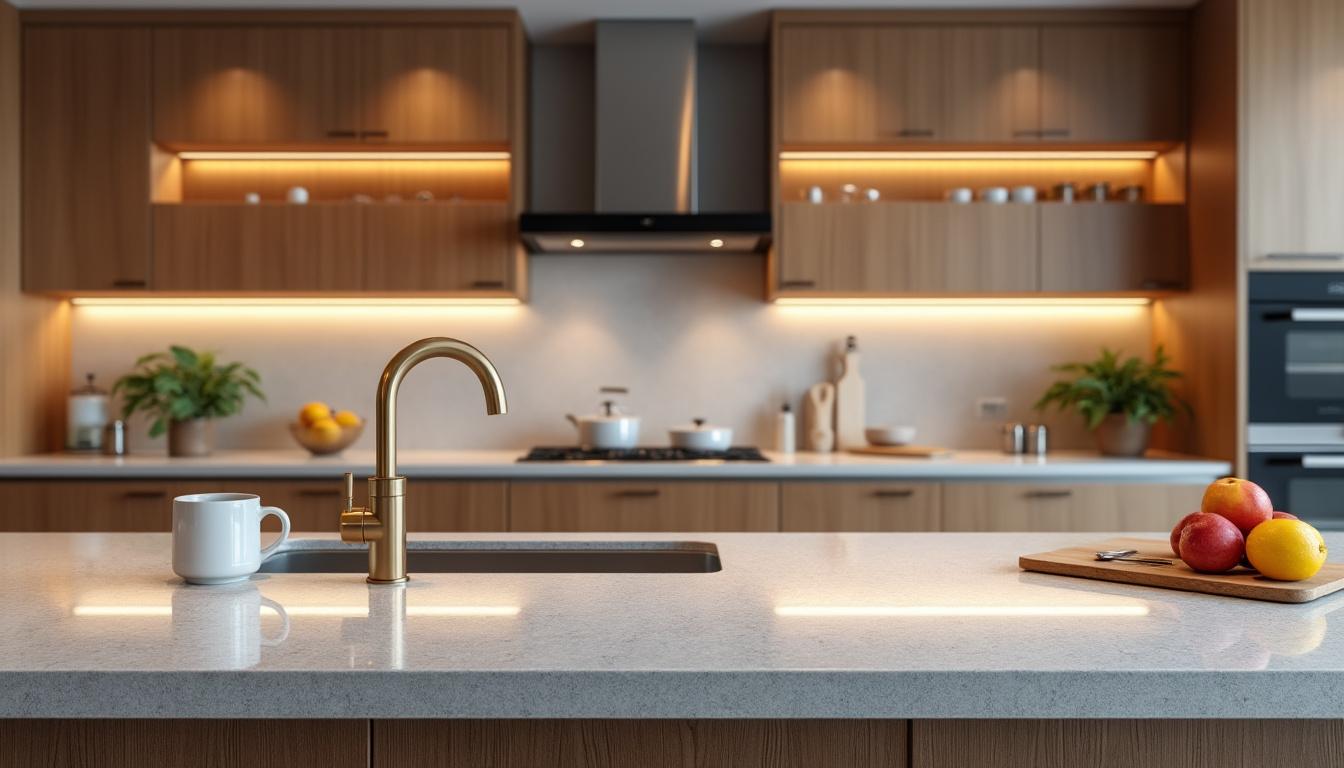 découvrez comment optimiser l’éclairage de votre plan de travail grâce à nos astuces pratiques et notre guide d’installation détaillé pour un espace lumineux et fonctionnel.