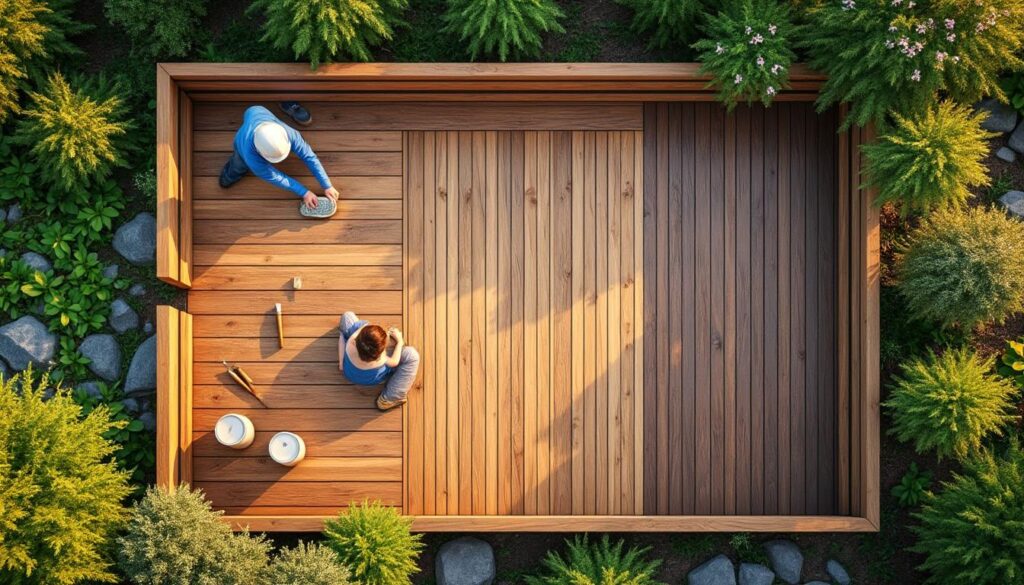 découvrez notre guide complet pour construire, entretenir et rénover votre terrasse en bois de jardin. astuces pratiques et conseils pour un espace extérieur chaleureux et durable.