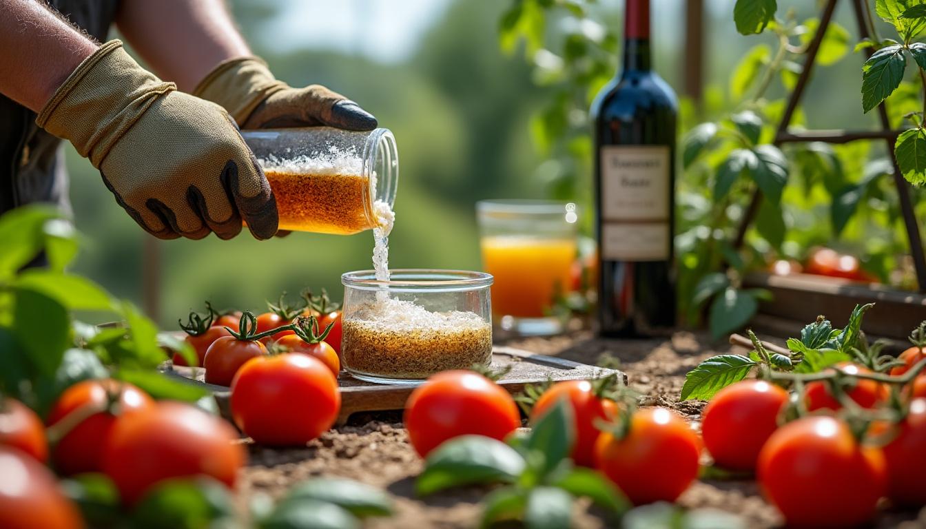 Bouillie bordelaise tomate : dosage et fréquence d'application pour protéger ses plants 2 découvrez comment utiliser la bouillie bordelaise pour protéger vos plants de tomate, avec les dosages recommandés et la fréquence d'application idéale pour prévenir les maladies.