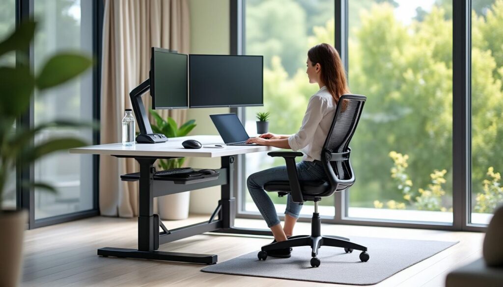 découvrez comment aménager un bureau à domicile ergonomique pour améliorer votre confort, augmenter votre productivité et protéger votre santé au quotidien.