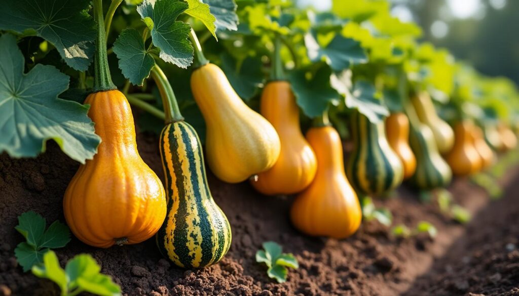 découvrez combien de courges butternut vous pouvez récolter par pied et obtenez un rendement réel pour planifier votre potager en toute sérénité.