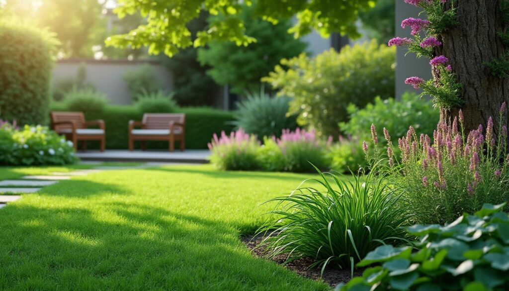 découvrez 7 plantes idéales pour un espace vert sans effort ni entretien, et dites adieu à la tondeuse grâce à nos conseils pratiques et faciles à suivre.