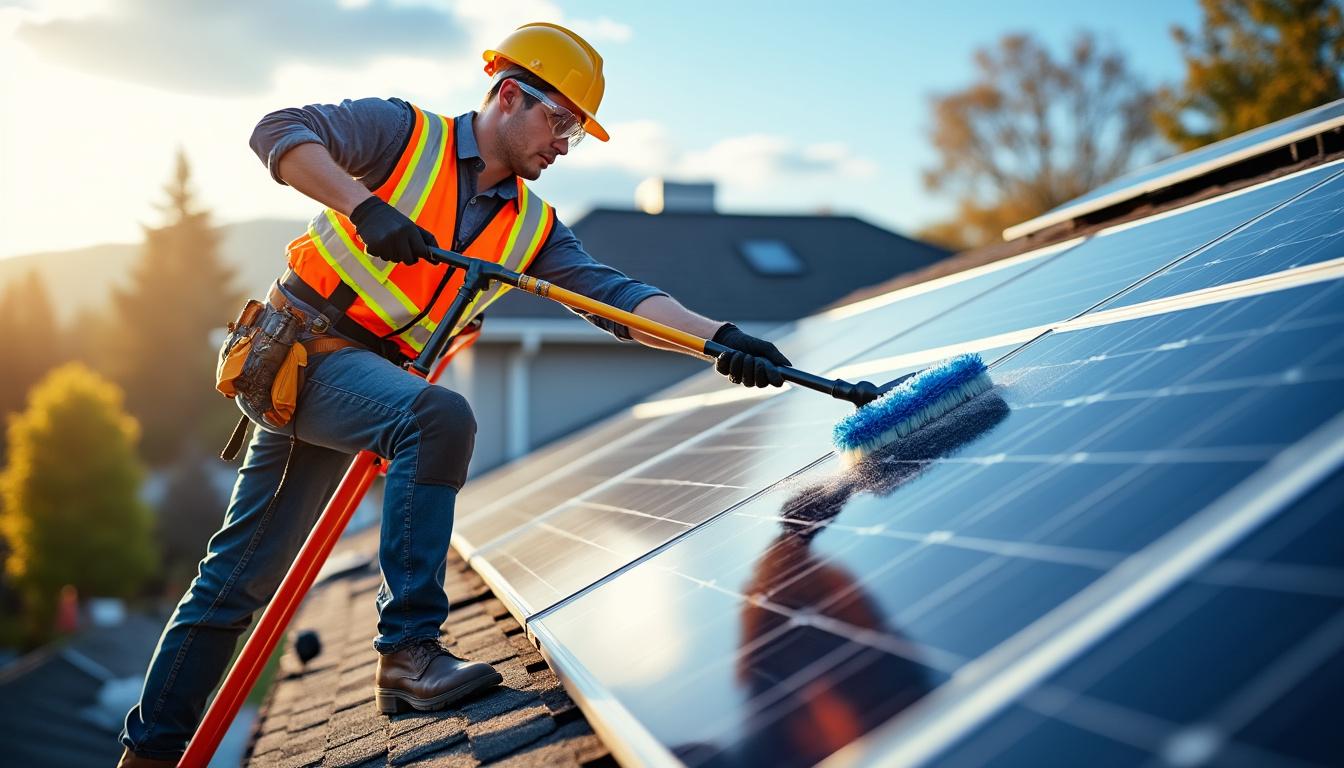 apprenez à nettoyer vos panneaux solaires en toute sécurité grâce aux astuces des experts pour garantir un rendement optimal et un résultat impeccable.