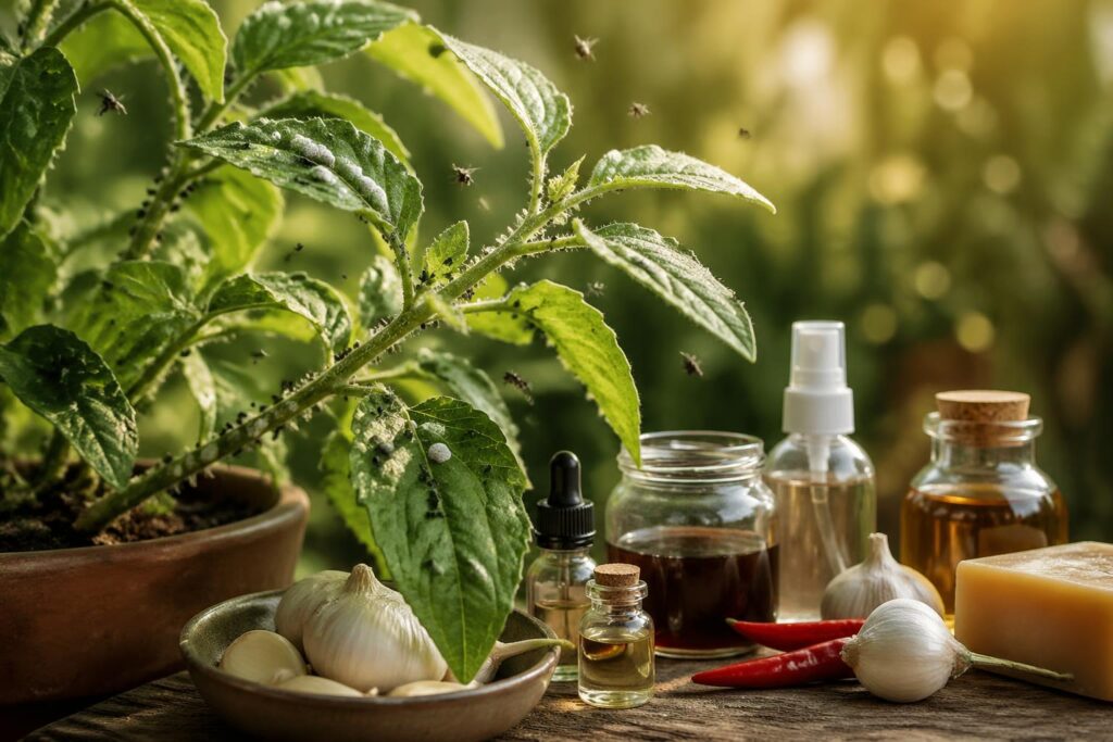 découvrez 8 recettes d'insecticides maison efficaces pour éliminer pucerons, cochenilles et moucherons de votre jardin. des solutions naturelles à tester facilement.