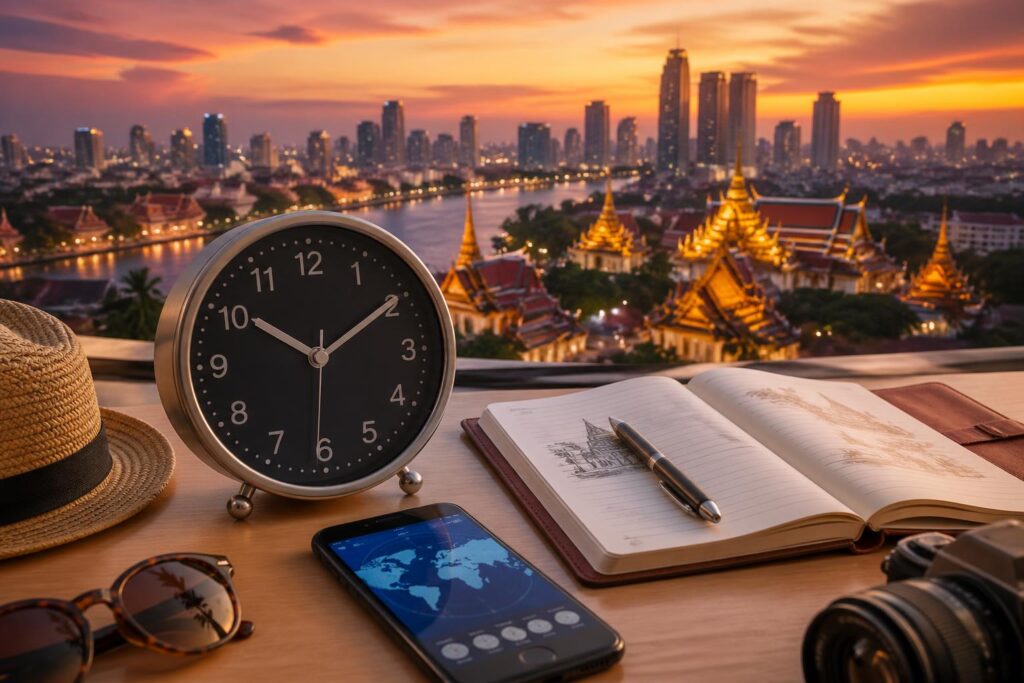 découvrez l'heure actuelle en thaïlande, le décalage horaire avec la france, et des conseils pratiques pour bien organiser votre voyage.