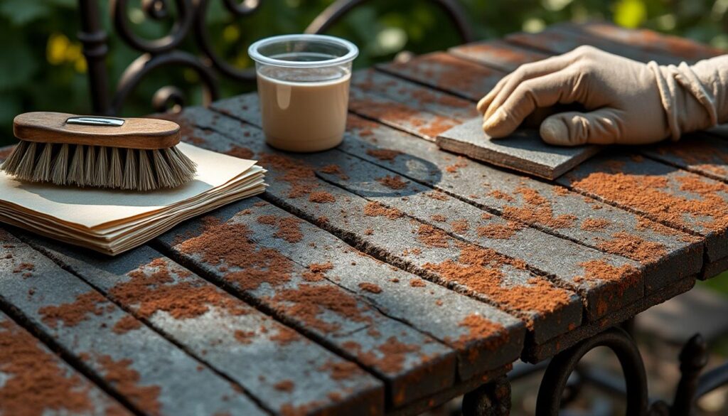 apprenez à éliminer la rouille superficielle ou tenace sur vos meubles de jardin grâce à des techniques efficaces et simples pour les restaurer et prolonger leur durée de vie.