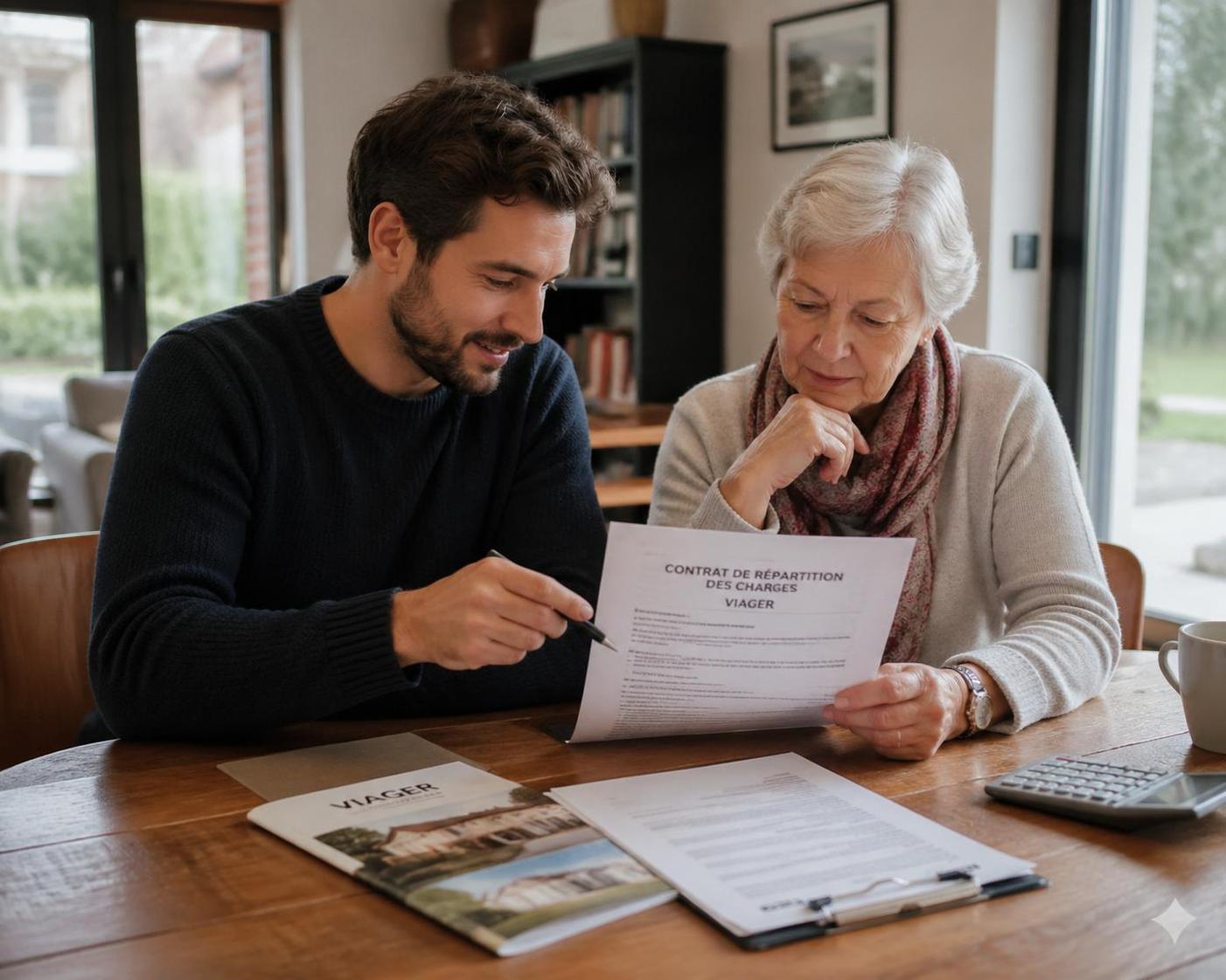 découvrez comment les charges sont réparties entre le vendeur et l'acquéreur dans un contrat de viager, pour mieux comprendre vos droits et obligations.
