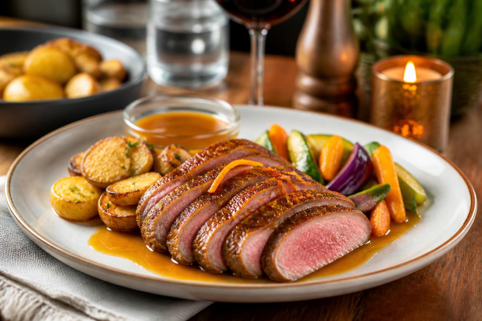 Accompagnement pour magret de canard : les meilleures idées pour un repas réussi 2 découvrez les meilleures idées d'accompagnement pour magret de canard afin de réussir un repas savoureux et élégant. recettes simples et gourmandes pour régaler vos invités.