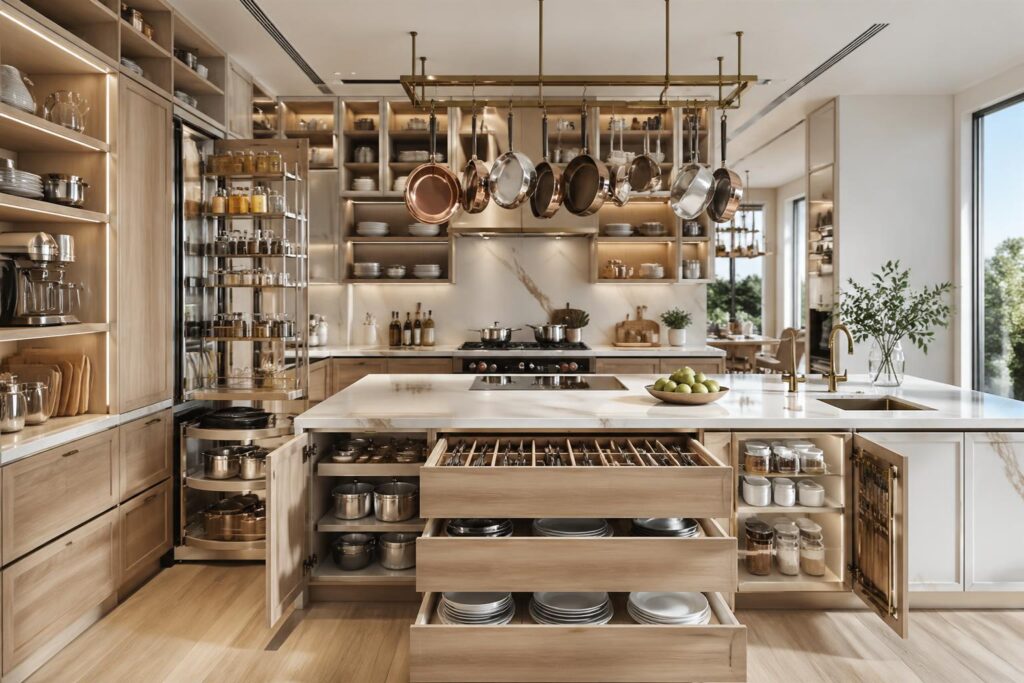 découvrez des astuces ingénieuses pour optimiser le rangement de votre cuisine, maximiser l'espace disponible et organiser vos ustensiles avec efficacité.