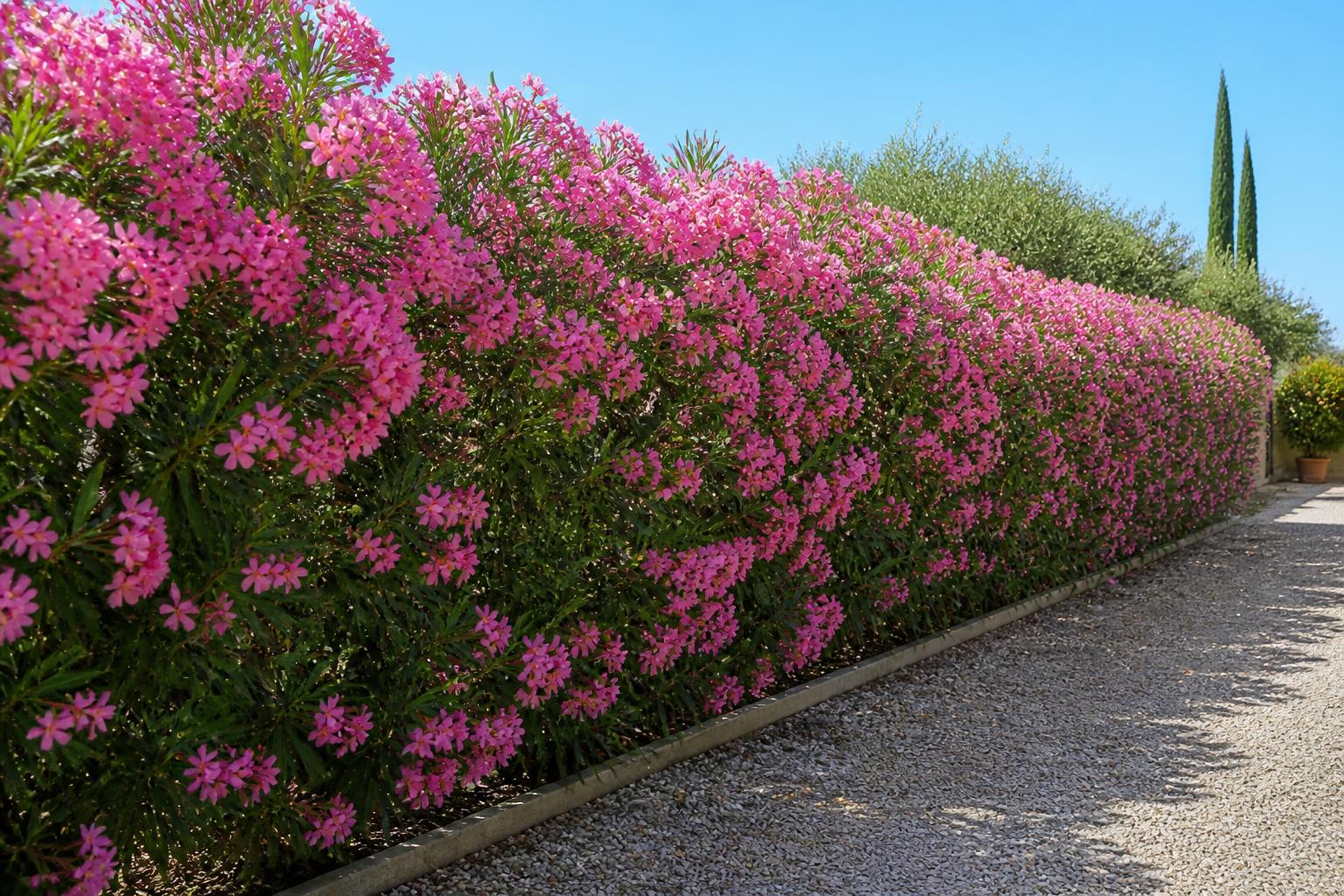 découvrez comment planter, tailler et entretenir une haie de laurier rose pour délimiter harmonieusement votre jardin tout en bénéficiant d'une belle floraison.