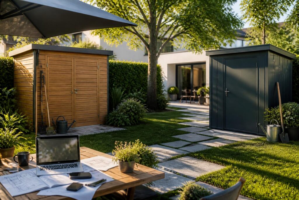 découvrez si vous pouvez installer deux abris de jardin de 5m2, les règles d'urbanisme à connaître et les démarches à suivre en 2026 pour votre projet.