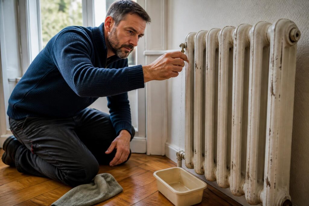 découvrez la procédure complète pour purger efficacement un radiateur en fonte et optimiser votre chauffage pour un confort maximal et des économies d'énergie.