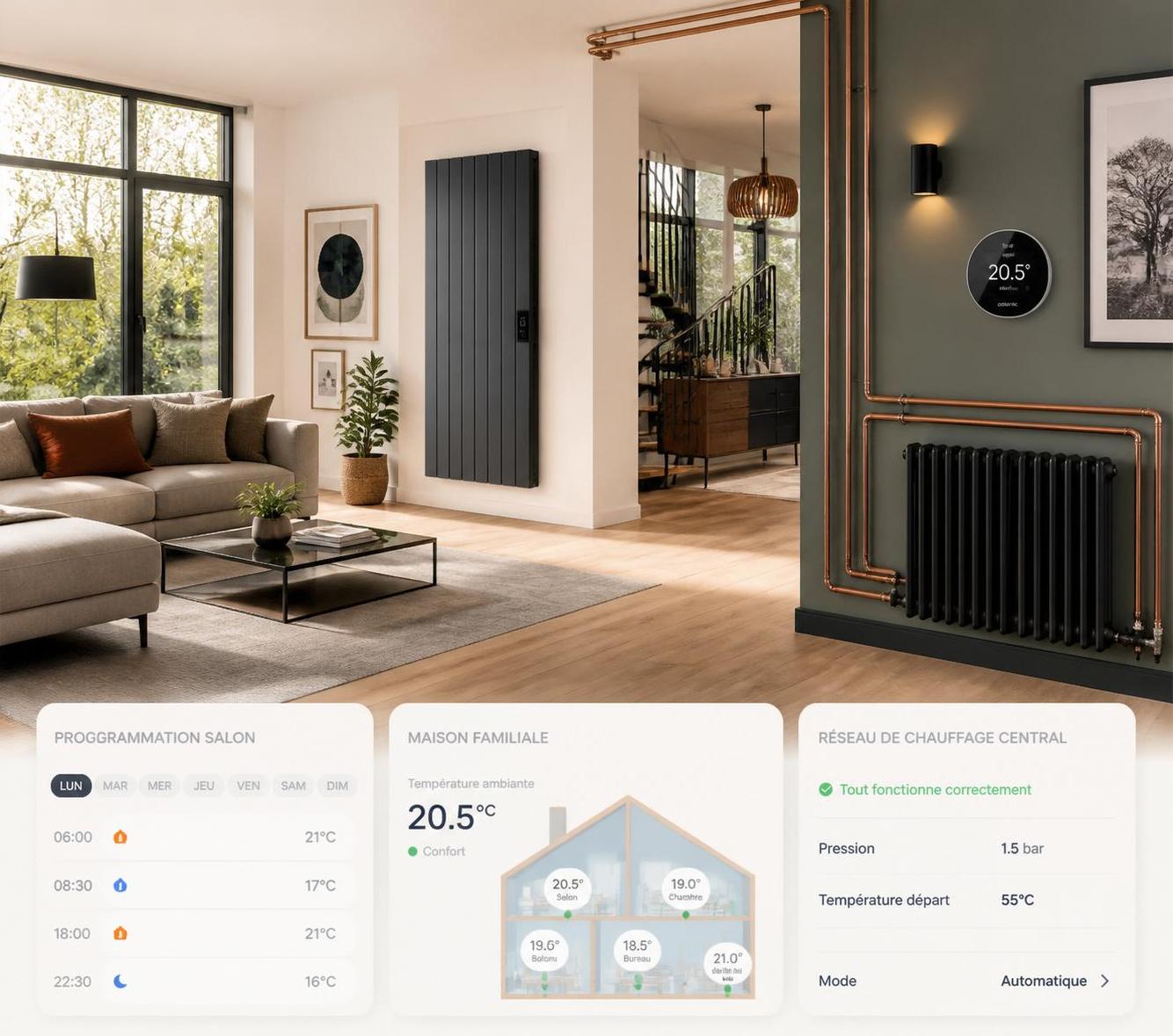 découvrez les avantages et inconvénients du radiateur électrique et du chauffage central pour choisir la solution de chauffage idéale qui convient à votre domicile et à vos besoins.