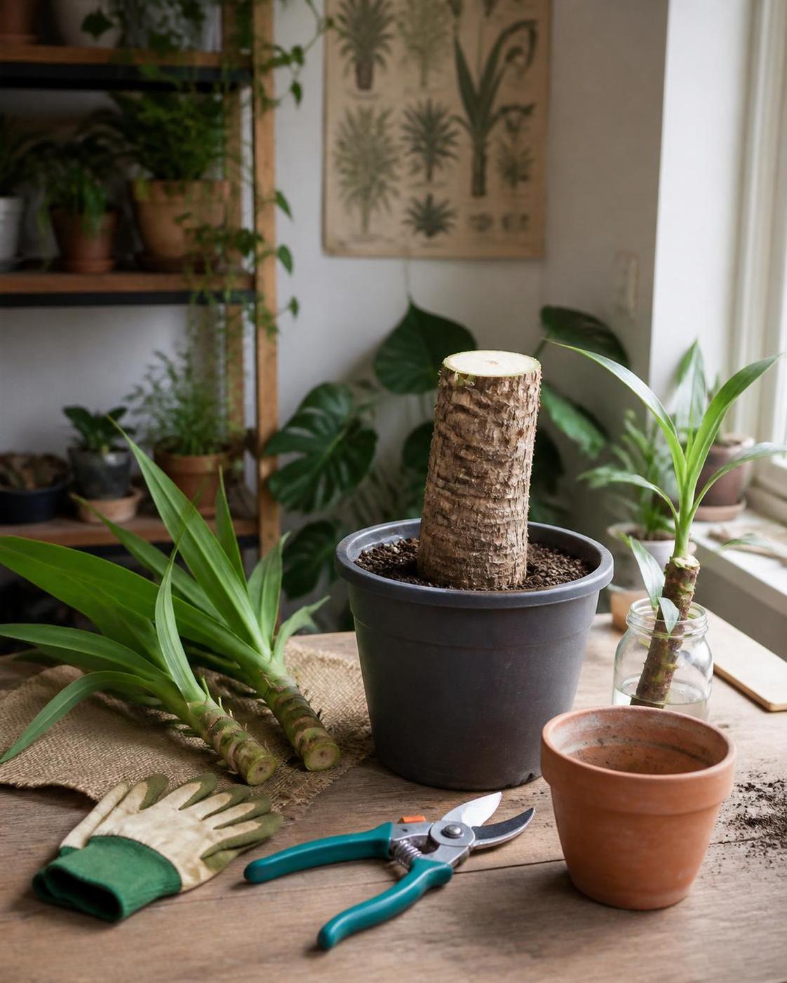 apprenez à bouturer un yucca grâce à notre guide complet. découvrez les étapes essentielles pour réussir la multiplication de votre plante et obtenir de nouvelles pousses en toute simplicité.