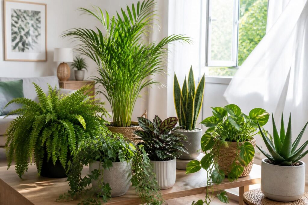 découvrez 7 plantes idéales pour rafraîchir naturellement votre intérieur durant la canicule et apporter une touche de fraîcheur et de verdure à votre maison.