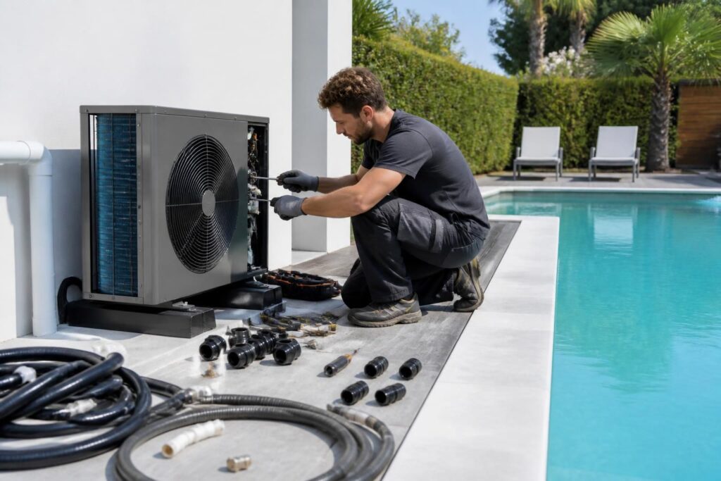 découvrez un guide complet et illustré pour installer vous-même une pompe à chaleur pour piscine, avec des étapes détaillées pour réussir votre projet facilement et efficacement.
