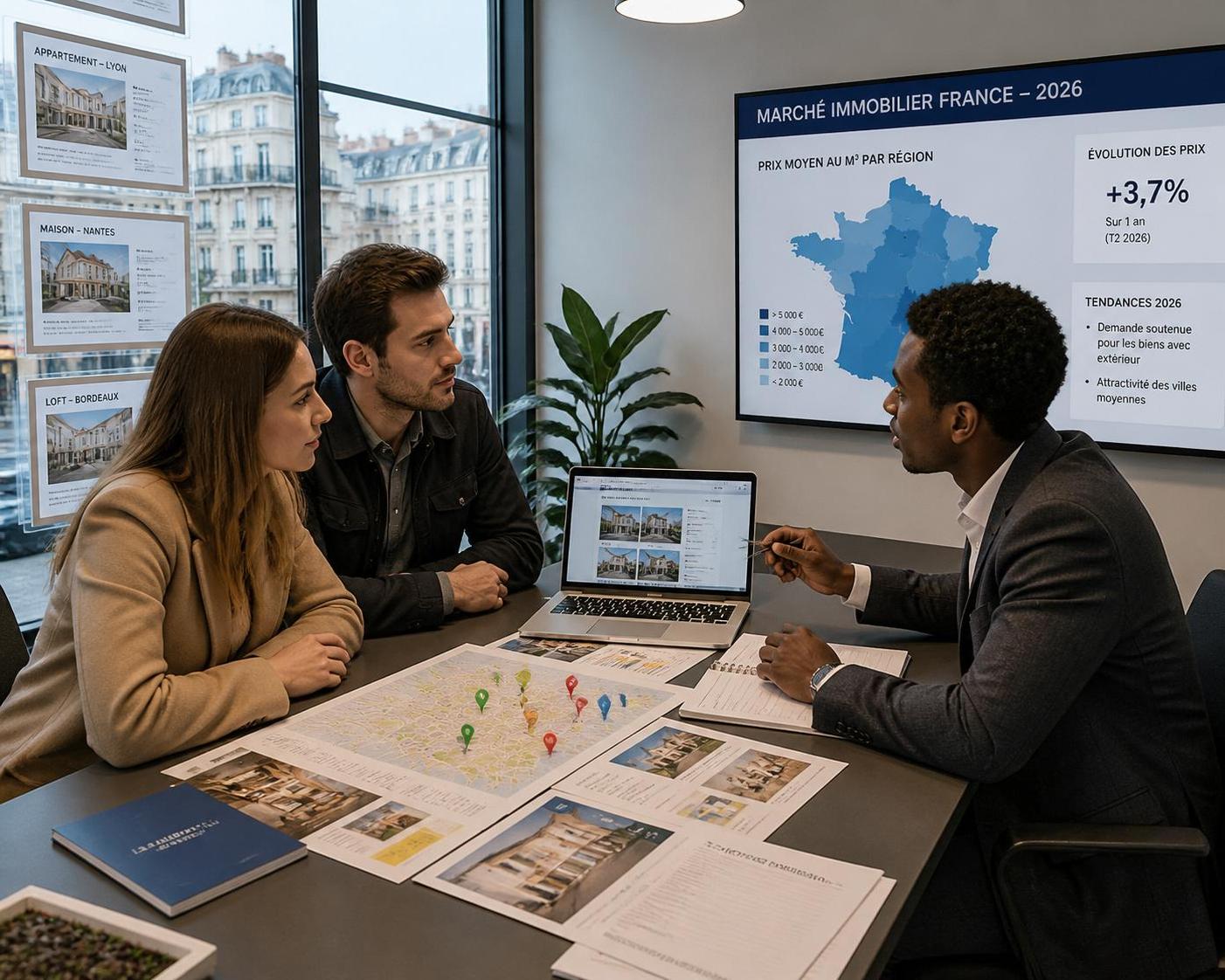Printemps 2026 sur le marchĂ© immobilier : fluctuations des prix et dĂ©lais de vente tĂ©moignent dâune reprise inĂ©gale en mai 2 dĂ©couvrez l'analyse du marchĂ© immobilier au printemps 2026 : fluctuations des prix et variations des dĂ©lais de vente en mai rĂ©vĂšlent une reprise inĂ©gale dans diffĂ©rentes rĂ©gions.