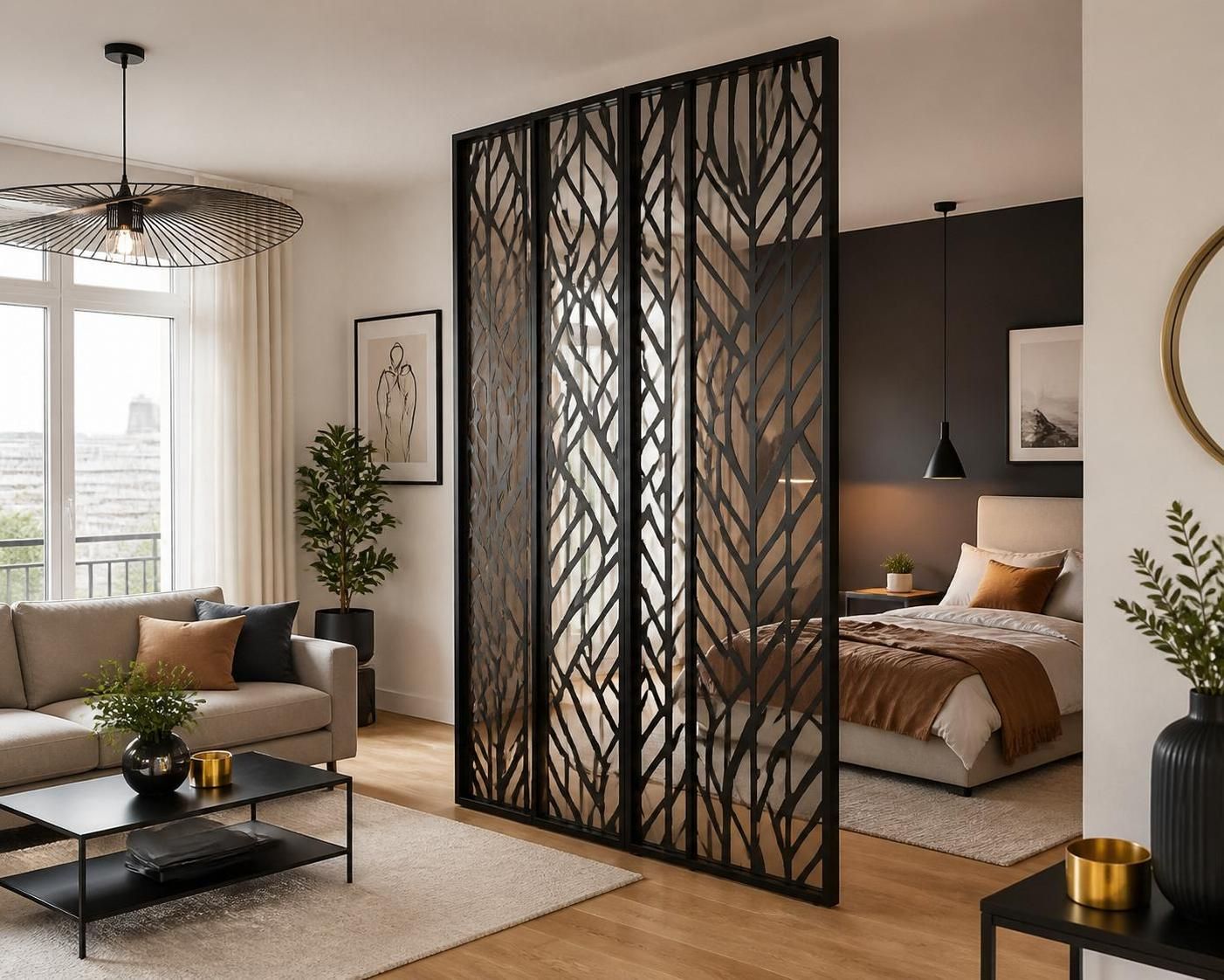 solutions déco astucieuses pour séparer une pièce sans percer ni travaux 2 découvrez des solutions déco astucieuses pour séparer une pièce sans percer ni réaliser de travaux, alliant praticité et style pour transformer votre intérieur en un clin d'œil.