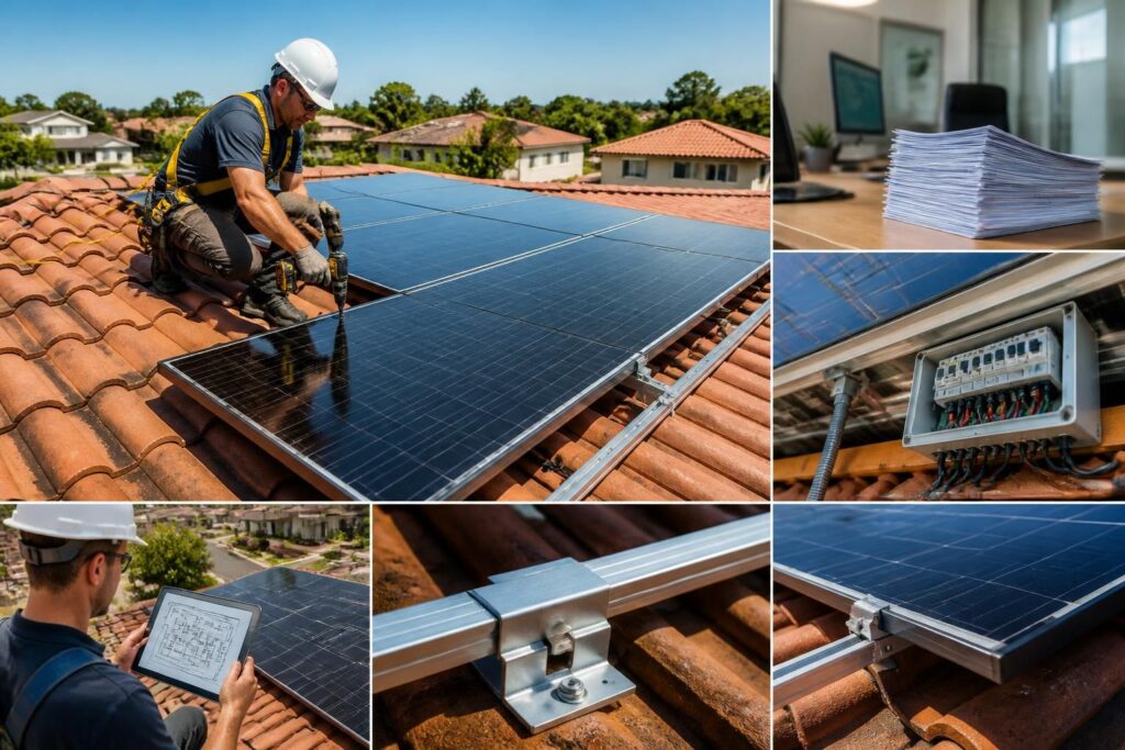 découvrez les conditions requises, les étapes clés et les formalités indispensables pour installer des panneaux solaires sur votre toit et profiter d'une énergie propre et économique.