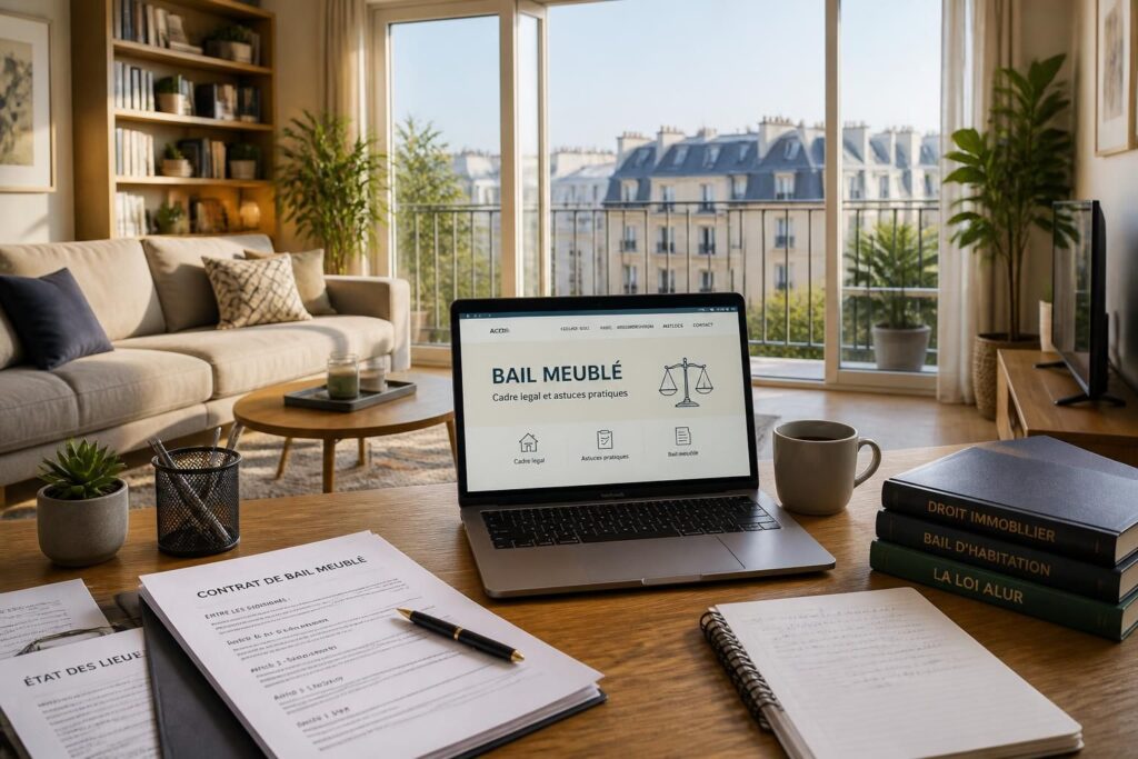 découvrez tout ce qu'il faut savoir sur le bail meublé : cadre juridique, droits et obligations, ainsi que des astuces pratiques pour bien louer ou louer un logement meublé en toute sérénité.