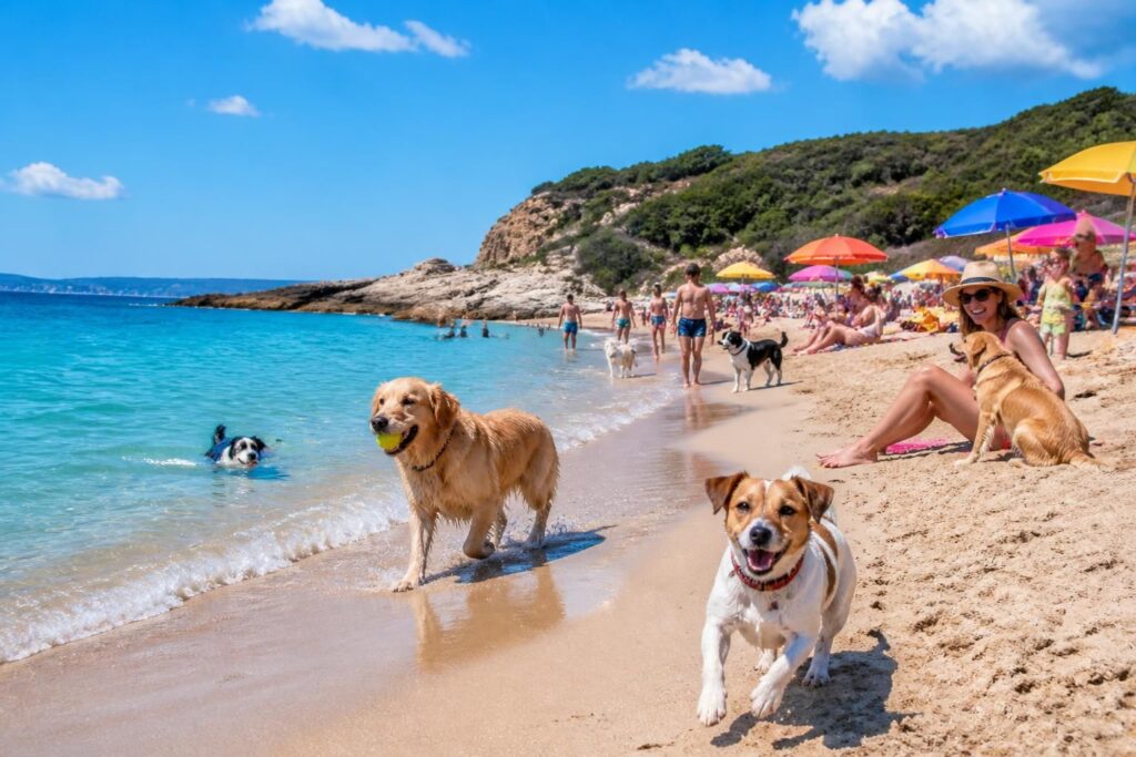 découvrez les plages françaises où vos chiens sont les bienvenus même en pleine saison estivale pour des vacances en famille réussies au bord de la mer.