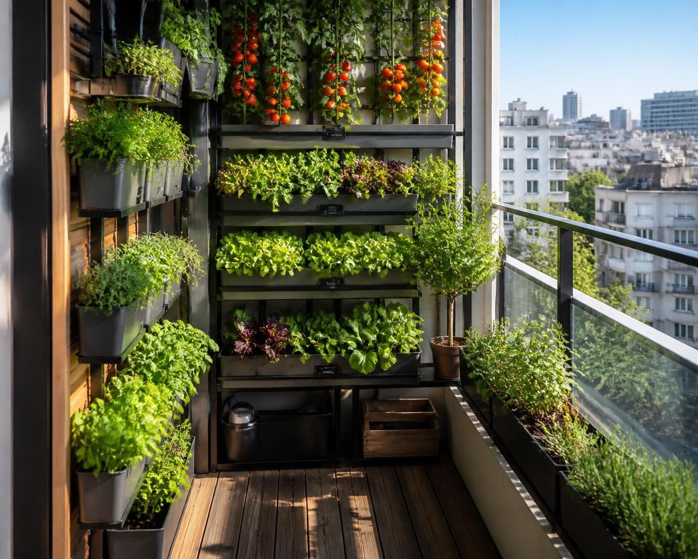 Petit balcon : 5 astuces essentielles pour cultiver jusqu’à 10 kg de légumes chez soi 2 découvrez 5 astuces essentielles pour cultiver jusqu'à 10 kg de légumes sur votre petit balcon et profitez de récoltes abondantes même dans un espace réduit.