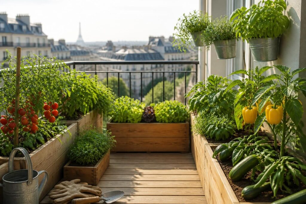 découvrez 5 astuces essentielles pour maximiser la culture de légumes sur un petit balcon et récolter jusqu’à 10 kg directement chez vous.