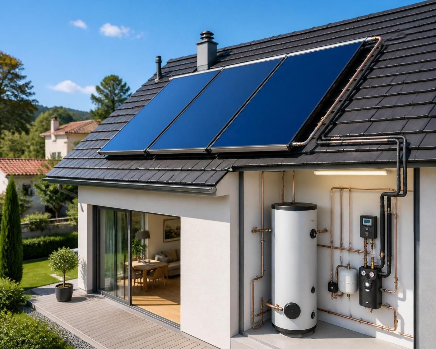 découvrez comment utiliser l'énergie solaire pour chauffer efficacement votre eau sanitaire, réduire vos factures d'énergie et adopter une solution écologique et durable.