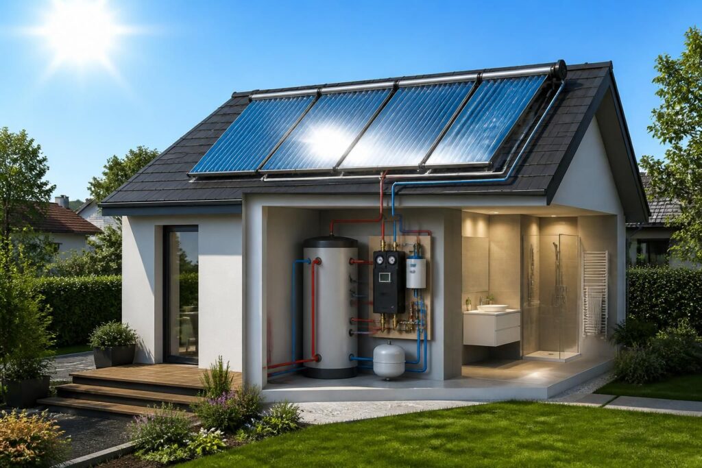 découvrez comment utiliser l'énergie solaire pour chauffer efficacement votre eau sanitaire, réduire vos factures d'énergie et adopter une solution écologique et durable.