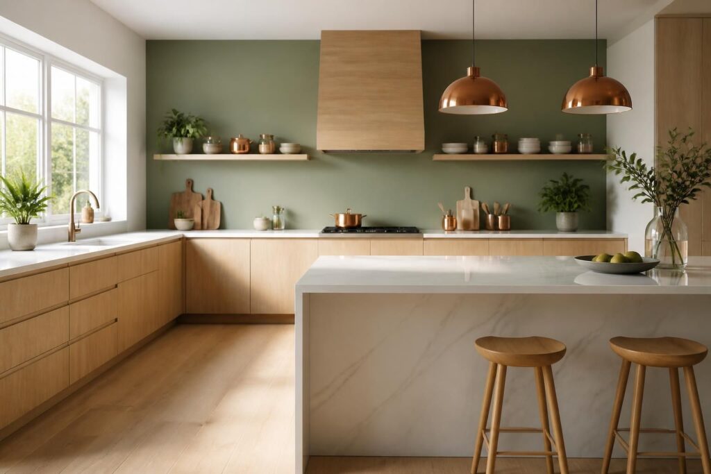 découvrez comment choisir le mur à peindre en couleur dans votre cuisine pour créer une décoration harmonieuse et valoriser l'espace.