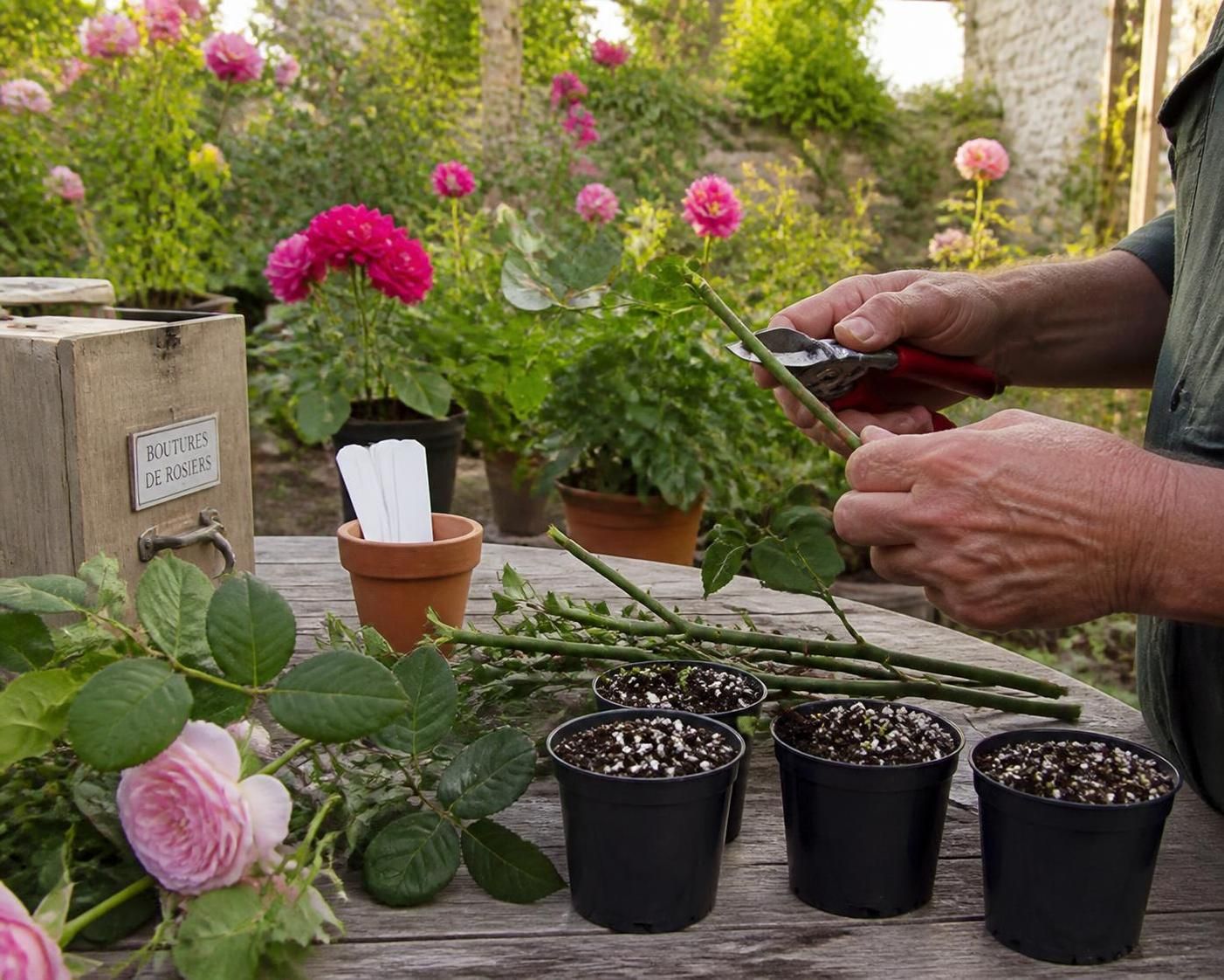 découvrez notre guide essentiel pour réussir vos boutures de rosiers et garantir leur croissance saine et vigoureuse. astuces pratiques et conseils de jardinage pour des rosiers splendides.