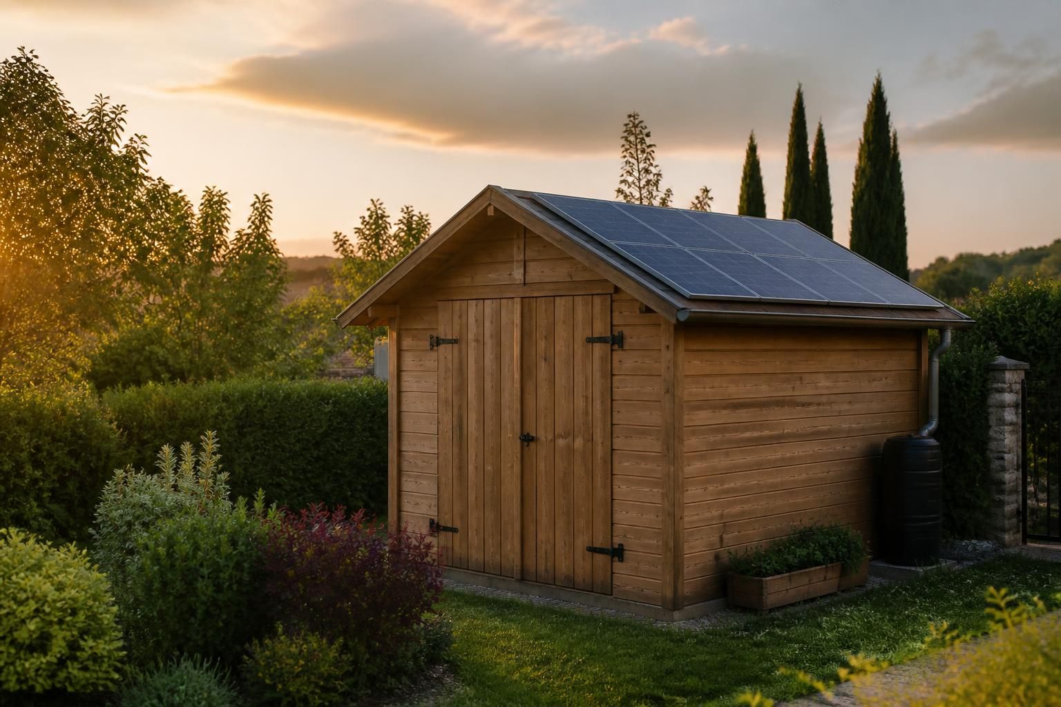 Installer un kit solaire sur un abri de jardin : guide complet sur les usages, la puissance idéale et les précautions à prendre 2 découvrez comment installer un kit solaire sur un abri de jardin grâce à notre guide complet : usages recommandés, calcul de la puissance idéale et précautions essentielles pour une installation réussie et durable.