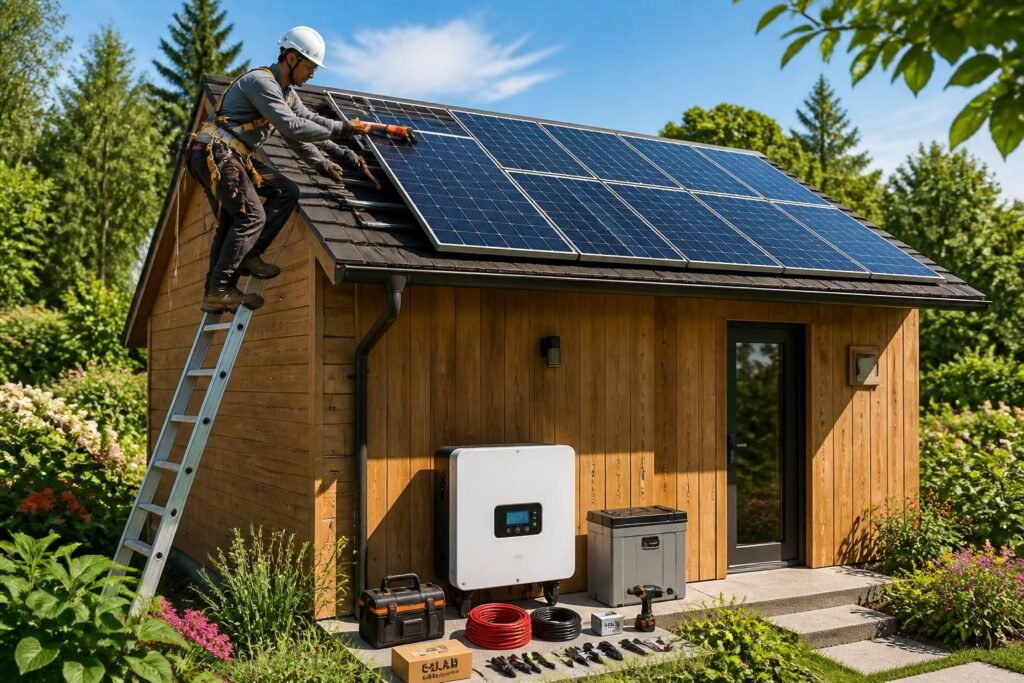 découvrez notre guide complet pour installer un kit solaire sur votre abri de jardin : conseils sur les usages, choix de la puissance idéale et précautions essentielles à respecter.