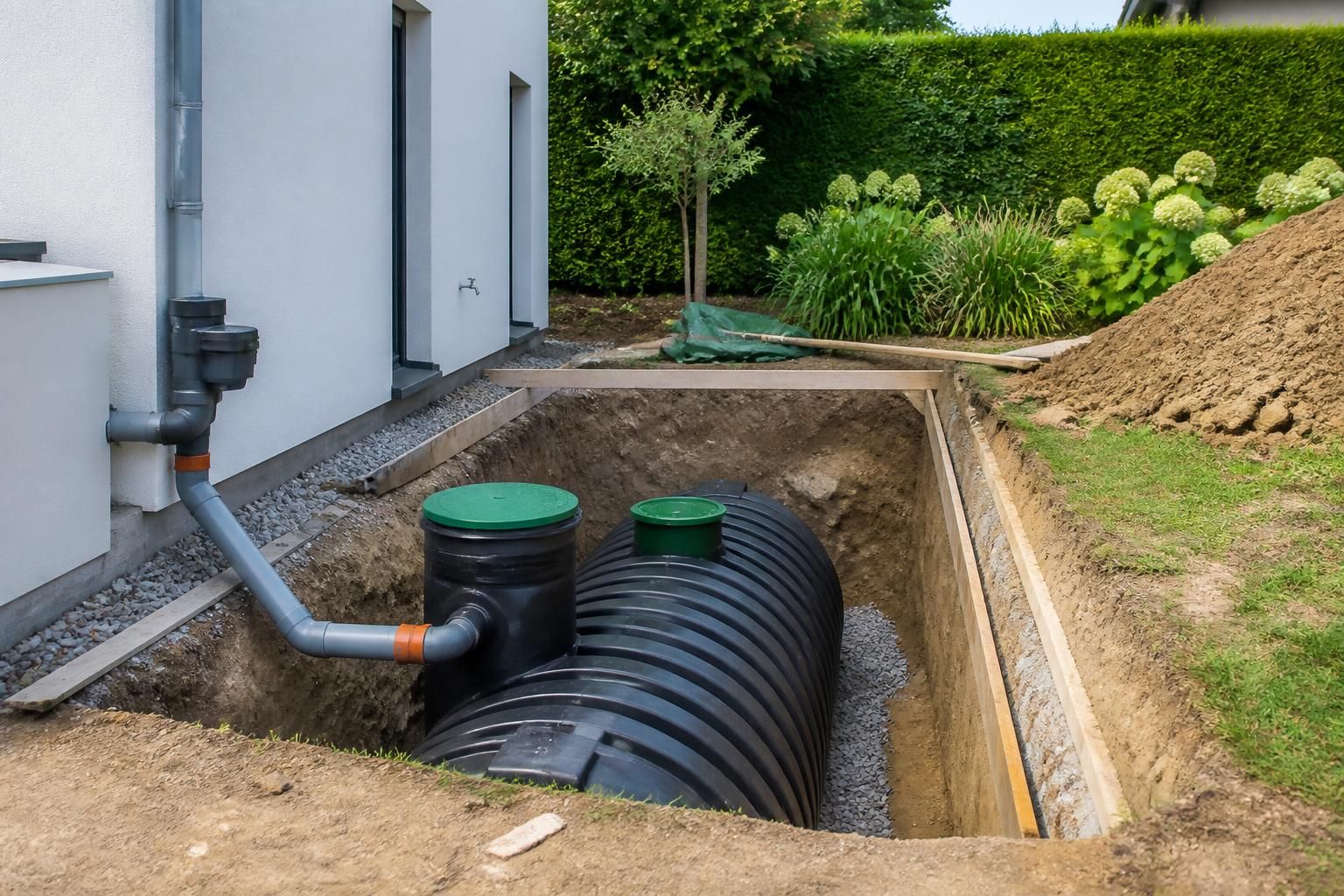 Récupération d'eau de pluie enterrée : explorer les bénéfices et les limites 2 découvrez les avantages et les contraintes de la récupération d'eau de pluie enterrée, une solution écologique pour économiser l'eau tout en optimisant l'espace.