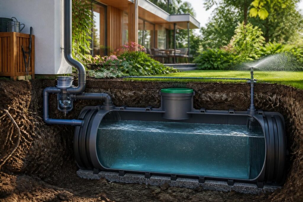 découvrez les avantages et les contraintes de la récupération d'eau de pluie enterrée pour une gestion durable de l'eau et des économies à long terme.