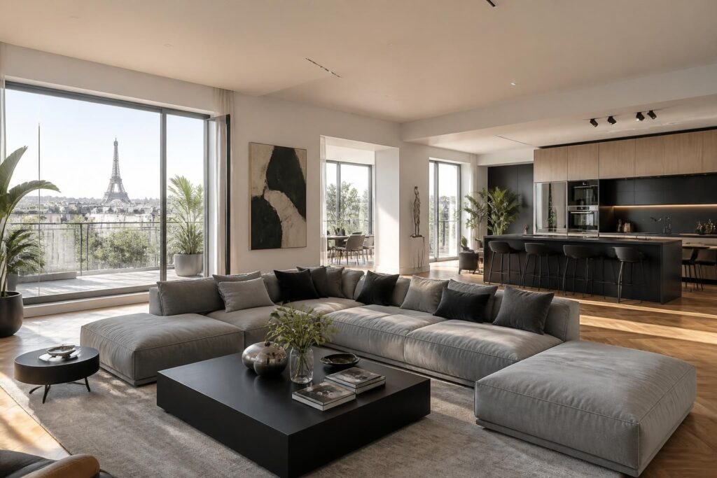 découvrez les résultats d'une étude qui révèle que les logements en région parisienne offrent des espaces exceptionnellement vastes, défiant les idées reçues sur la densité urbaine.