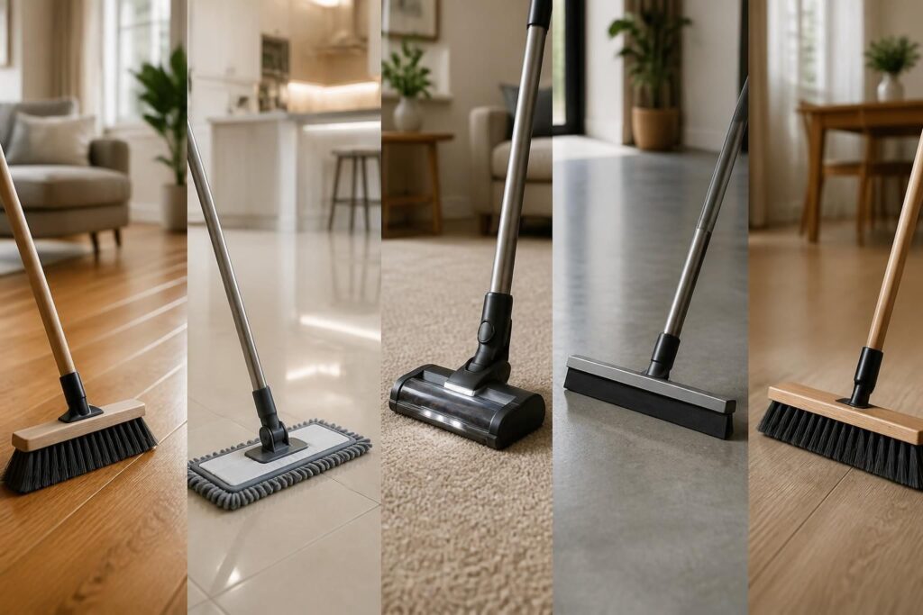 découvrez quel balai choisir pour chaque type de revêtement de sol afin d'assurer un nettoyage efficace et adapté à votre intérieur.