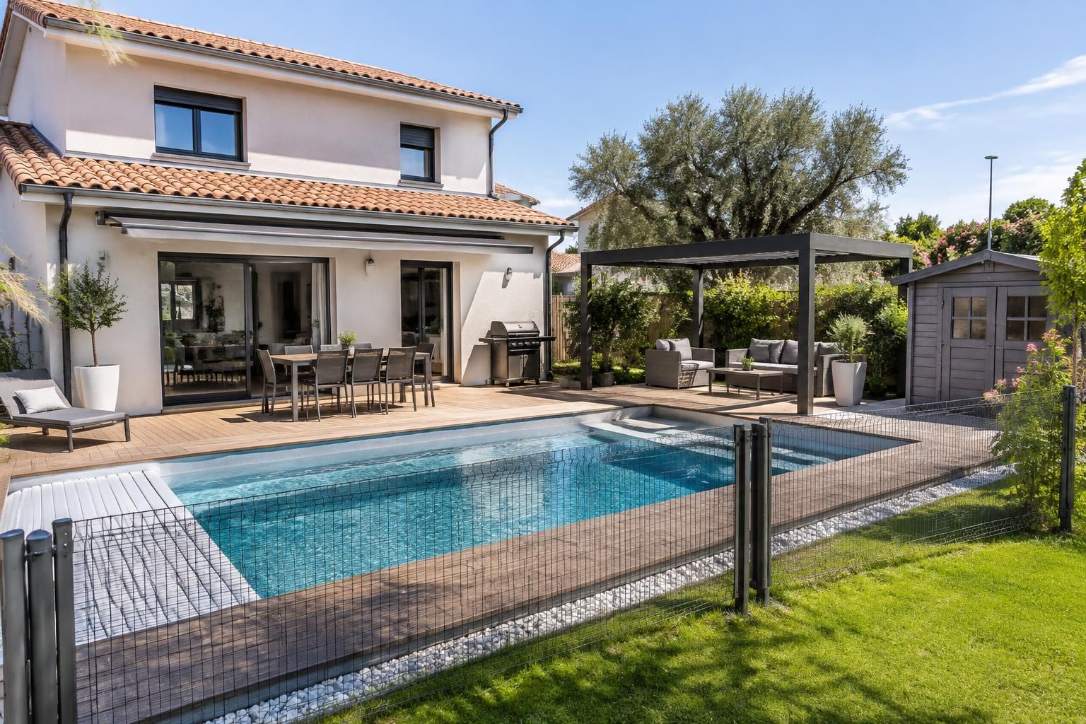 Terrasse, piscine, jardin : quelles protections votre assurance habitation offre-t-elle vraiment à l’extérieur ? 2 terrasse, piscine, jardin : découvrez les garanties et les limites de votre assurance habitation pour protéger vos aménagements extérieurs.