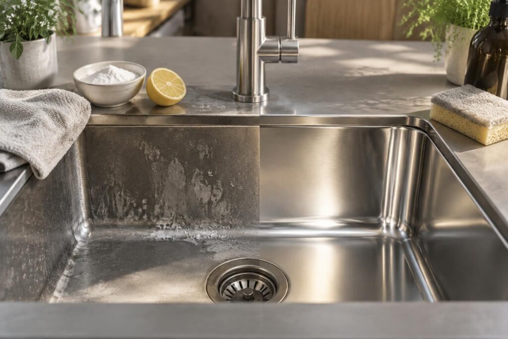 découvrez 7 astuces faciles pour nettoyer l’inox terni, effacer les traces et lui redonner son éclat avec des solutions simples et efficaces.