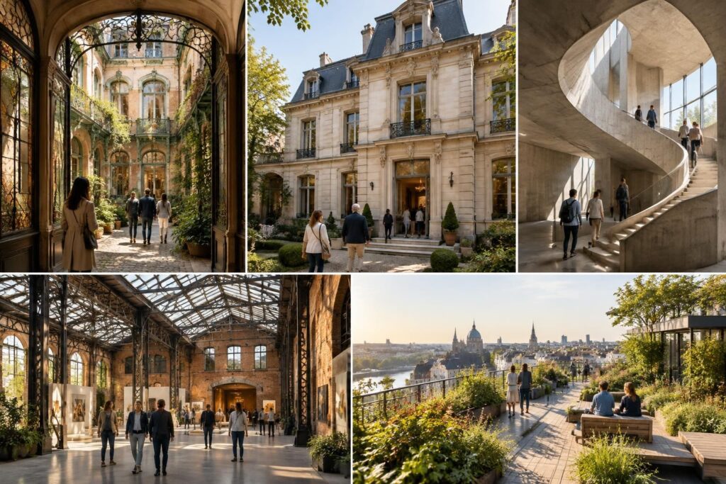 découvrez cinq expériences architecturales insolites et gratuites à vivre ce week-end lors des journées de l’architecture 2026.